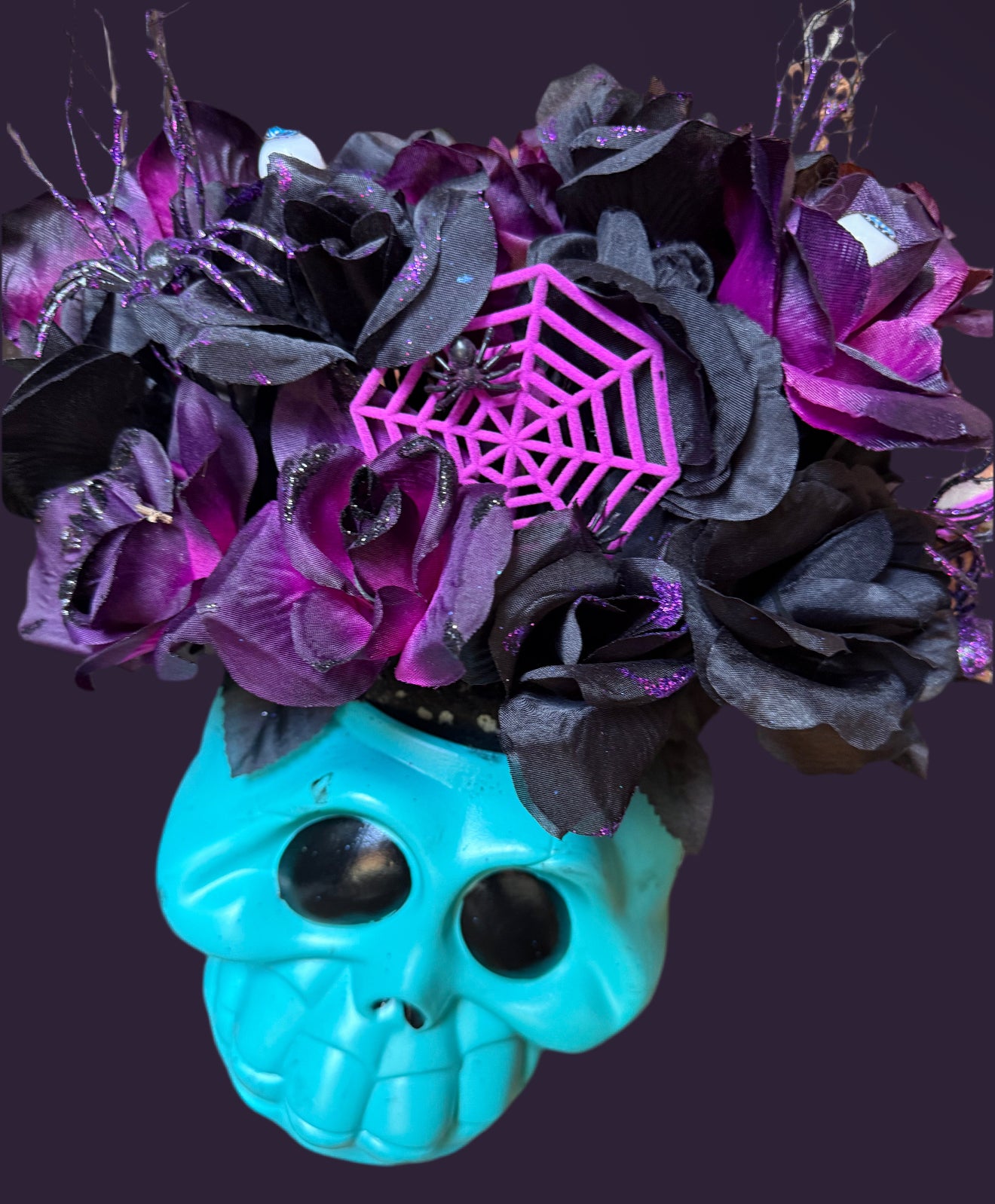 halloween flower arragnement