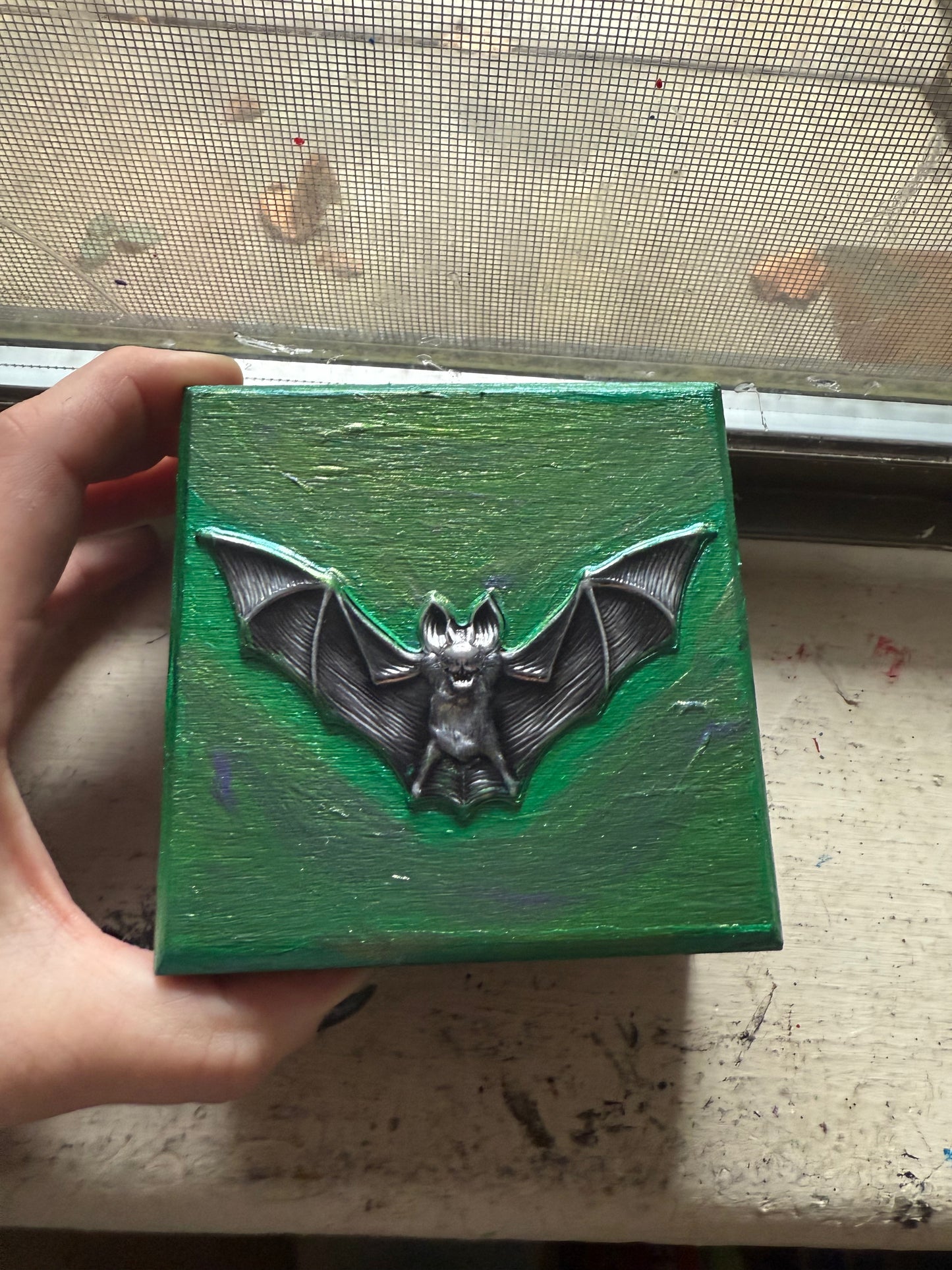 Bat trinket box