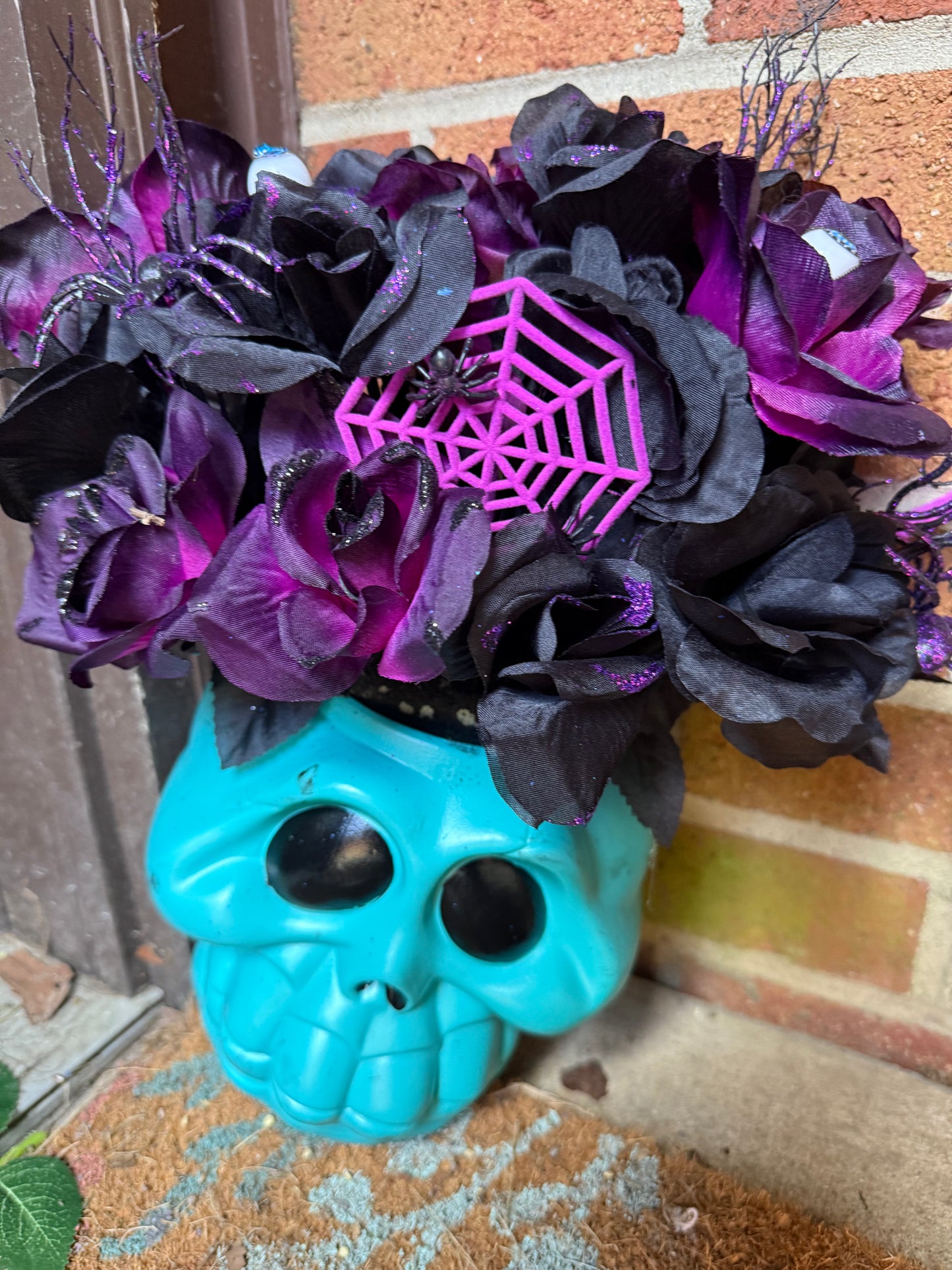 halloween flower arragnement