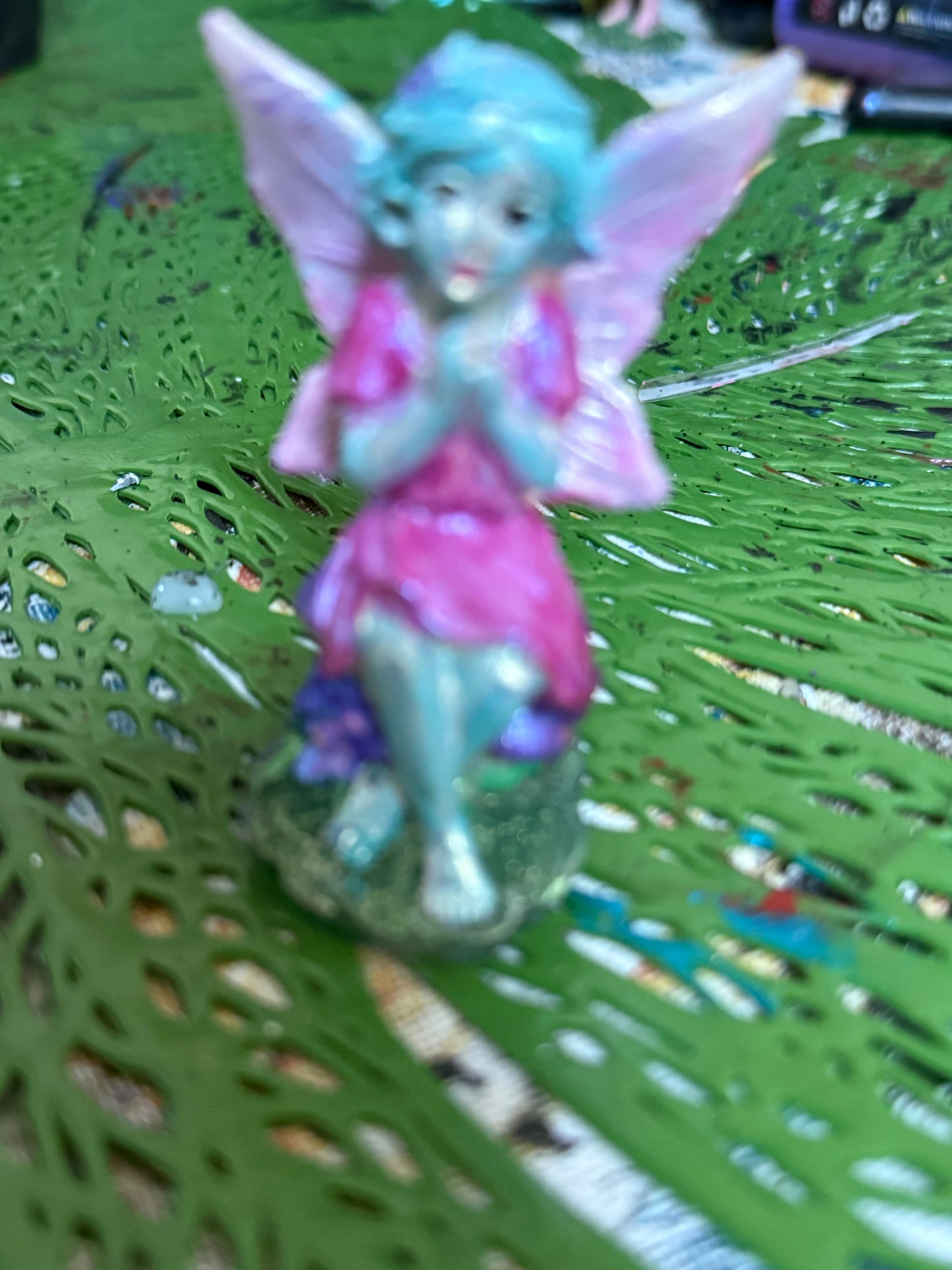gothic style fairy & mushroom